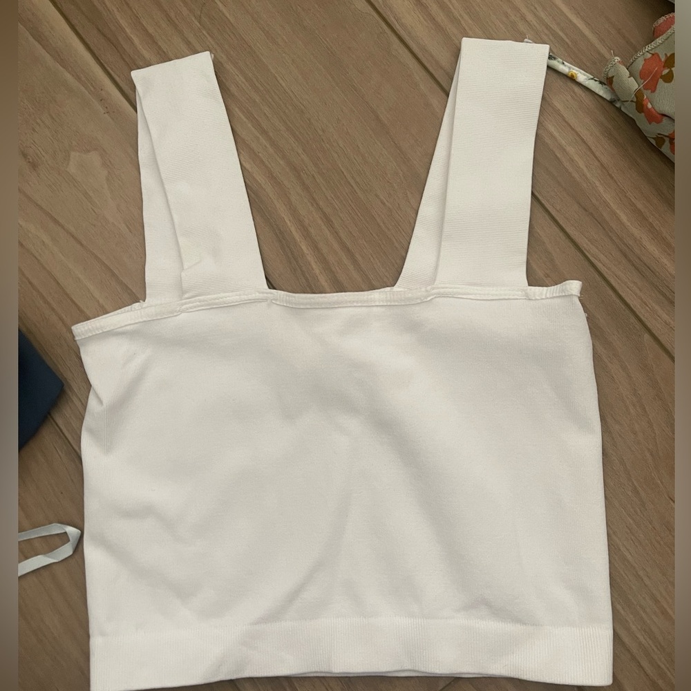 12th tribe white cami top